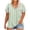 Green, variant on Womens Plus Size Tops Striped Short Sleeve V Neck Blouses Summer Summer Trendy Tops Ladies Loose Fitting Casual T Shirts