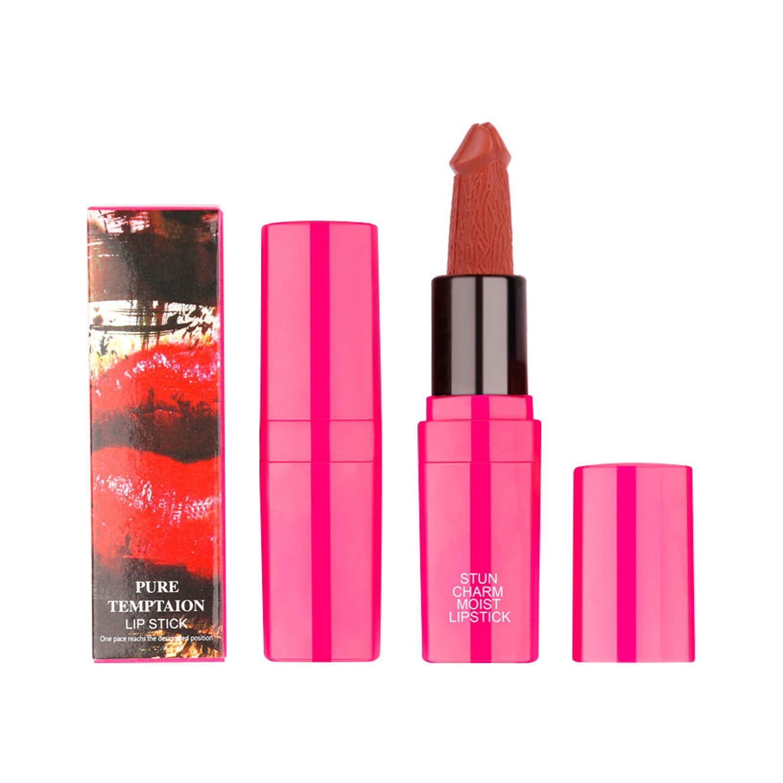 HSMQHJWE Green Makeup Beauty Creative Styling Head Lipstick Cosmetics