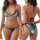 thumbnail image 3 of Fotbe Surfing Shark Traje de Baño para Mujer de Dos Piezas – Bikini Sexy de Tirantes Tipo Halter con Diseño Triangular, 3 of 6
