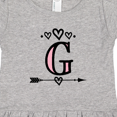 thumbnail image 4 of Inktastic Letter G Monogram Tribal Arrow Girls Toddler Dress, 4 of 5