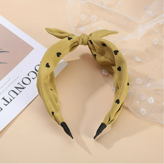 Fashion Cute Girls Women X-Wide Sweet Heart Hair Band Hair Hoop Hair Accessories