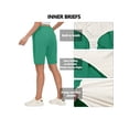 thumbnail image 5 of Little Donkey Andy Women's Lightweight Breathable Hiking Shorts, Quick-Dry Golf Shorts with Zipper Pockets, Air-Holes Tech Holly Green Heather M, 5 of 7