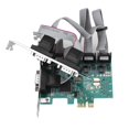 thumbnail image 2 of Kozecal Adapter Card PCIE Adapter Card Adapter Workstation For Desktop PC Home Office, 2 of 8