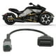 thumbnail image 3 of Adaptador de cable de diagnóstico, cable de choque resistente al desgaste 6pin a 16 pines el cable del escénner obdii evita el envejecimiento de la motocicleta para el atv, 3 of 7