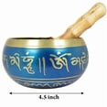 thumbnail image 3 of Brass Singing Bowl for Meditation & Sound Healing | Traditional Tibetan Style | Deep Resonance | Ideal for Yoga, Mindfulness & Spiritual Use (4.5 inch), 3 of 3