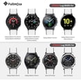 thumbnail image 2 of Tianle 22mm 20mm 18mm Leather Silicone Bands Compatible with Samsung Galaxy Watch 6/5/4/3,Garmin Watch, 2 of 8