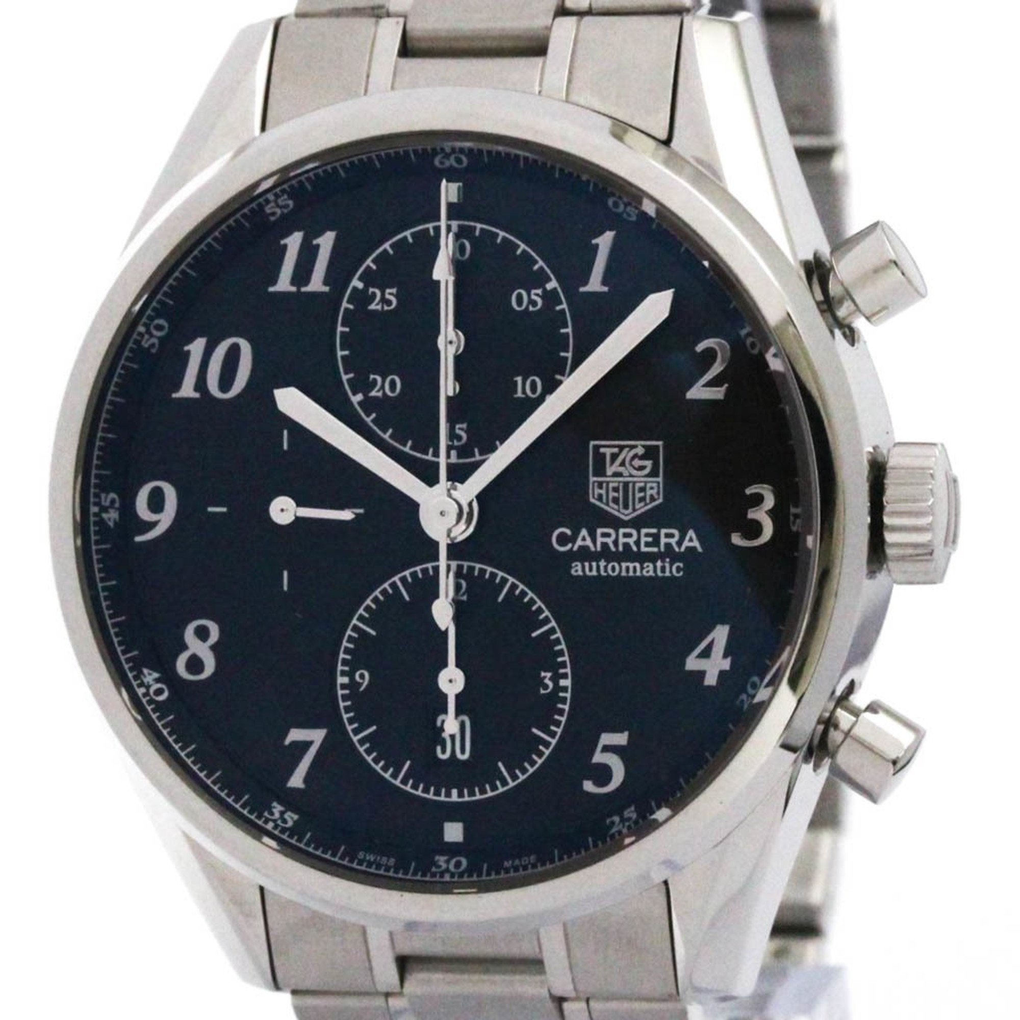 Tag Heuer 41mm Men\'s Carrera Limited Edition Highlands Scotland SS Watch CV2012! TAG HEUER Carrera Highland Scotland Chronograph Watch CV2012  main image 2