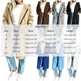 thumbnail image 3 of Womens Jackets Long Length Hooded Long Sleeve Pocket Zip-up Jacket, 3 of 6