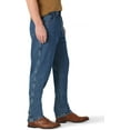 thumbnail image 4 of Rustler mens Classic Relaxed Fit Jeans, Dark Stonewash, 29W x 30L US, 4 of 6
