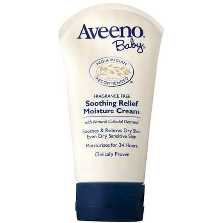 Aveeno Apaisant bébé Relief Crème hydratante (5 oz Paquet de 4)
