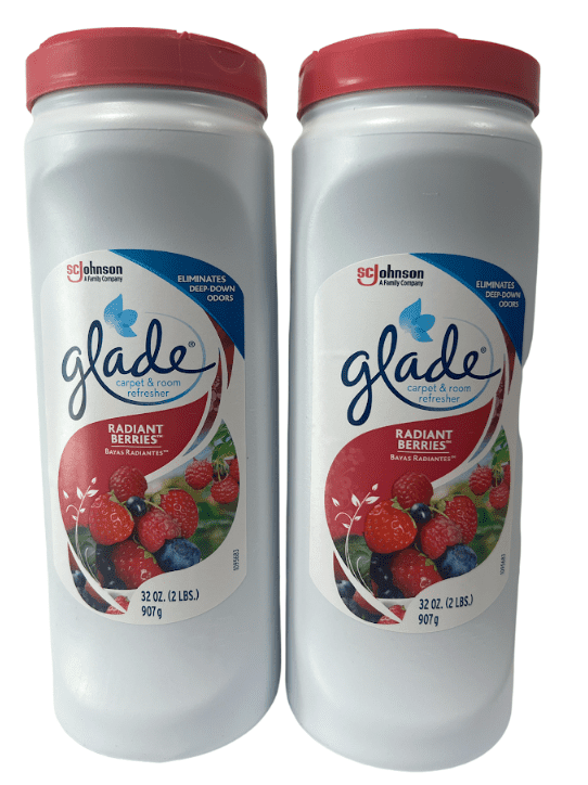 Glade Carpet & Room Air Freshener, Radiant Berries, 32 oz ( Pack of 2