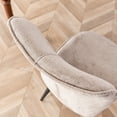 thumbnail image 2 of YOUNIKE Set of 2 Dining Chairs, Classic Design, Armless Side Chairs, High Back Kitchen Chairs, Soft Cushion, Gray, 2 of 13