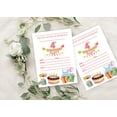 thumbnail image 4 of Darling Souvenir White Birthday Invitation Card 28 Pcs Fill or Write In Blank Invites Printable Party Supplies 5 x 7 Inches, 4 of 5