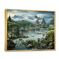 thumbnail image 2 of Designart "Asian Art Natures euphony II" Asian Floater Framed Canvas Wall Art, 2 of 7