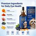 thumbnail image 4 of Advanced Vision Support Drops for Senior Dogs, Natural Formula Support,60ml, 4 of 9