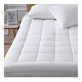 thumbnail image 3 of Filled Cotton Mattress 450g - Breathable Quilted Mattress Topper - Twin Size Soft Mattress Pad for Camping, Travel, Guest Bed - Portable Foldable Mattress, 3 of 4