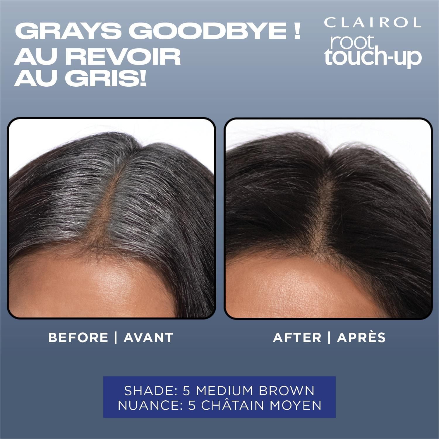 Clairol - Root Touch-Up Permanent Hair Colour, Hair Dye from Canada's #1 Root Touch Up Brand, 100% gray coverage!