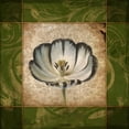 thumbnail image 2 of Grey, Jace 15x15 Gold Ornate Wood Framed with Double Matting Museum Art Print Titled - Victorian Floral Mate, 2 of 4