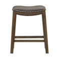 thumbnail image 1 of Topline Home Furnishings Counter Height Stool, Faux Leather, 1 of 5