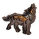thumbnail image 1 of Estatuilla de tótem de lobo, estatua de tótem de lobo Estatuilla de lobo de madera Estatua de lobo de madera Eleva tu experiencia, 1 of 9