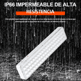 thumbnail image 2 of 2pcs Lámpara De Emergencia De 60 Leds Recargable Blanca, 2 of 5