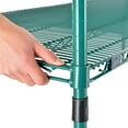 thumbnail image 3 of Global Industrial 24607G 60 x 24 x 74 in. Nexel Poly-Z-Brite Wire Shelving, Green, 3 of 4