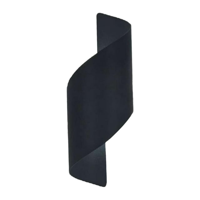 Lámparas de pared LED Sunnimix Apliques 10W 3000K IP65 Impermeable Negro