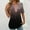 Pink, variant on ALLLIST Summer Tops for Women V-Neck Purple Short Sleeve Graphic Casual Printed T-Shirts Womens Shirts