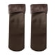 thumbnail image 1 of Calcetines de felpa de terciopelo súper suaves y mullidos, calcetines elásticos casuales térmicos unisex para botas café, 1 of 6