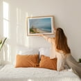 thumbnail image 2 of Palisades Park, PB - San Diego California Photography Beach Coast Ocean Landscape Palm Tree Summer Scenic Oak Framed Wall Art Print 5 x 7 inches, 2 of 6