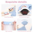 thumbnail image 3 of Calcetines neutros para bebés, calcetines de malla fina de algodón suave con tobillo para bebés pequeños de verano para niñas y niños, 5 pares, talla M, 3 of 7