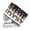 Christmas Snowmen Pattern, variant on HELLHERO Black Cat Sewing Machine Cover with Tote Handle and Pocket Easy Storage Washable Elastic Protective Cover