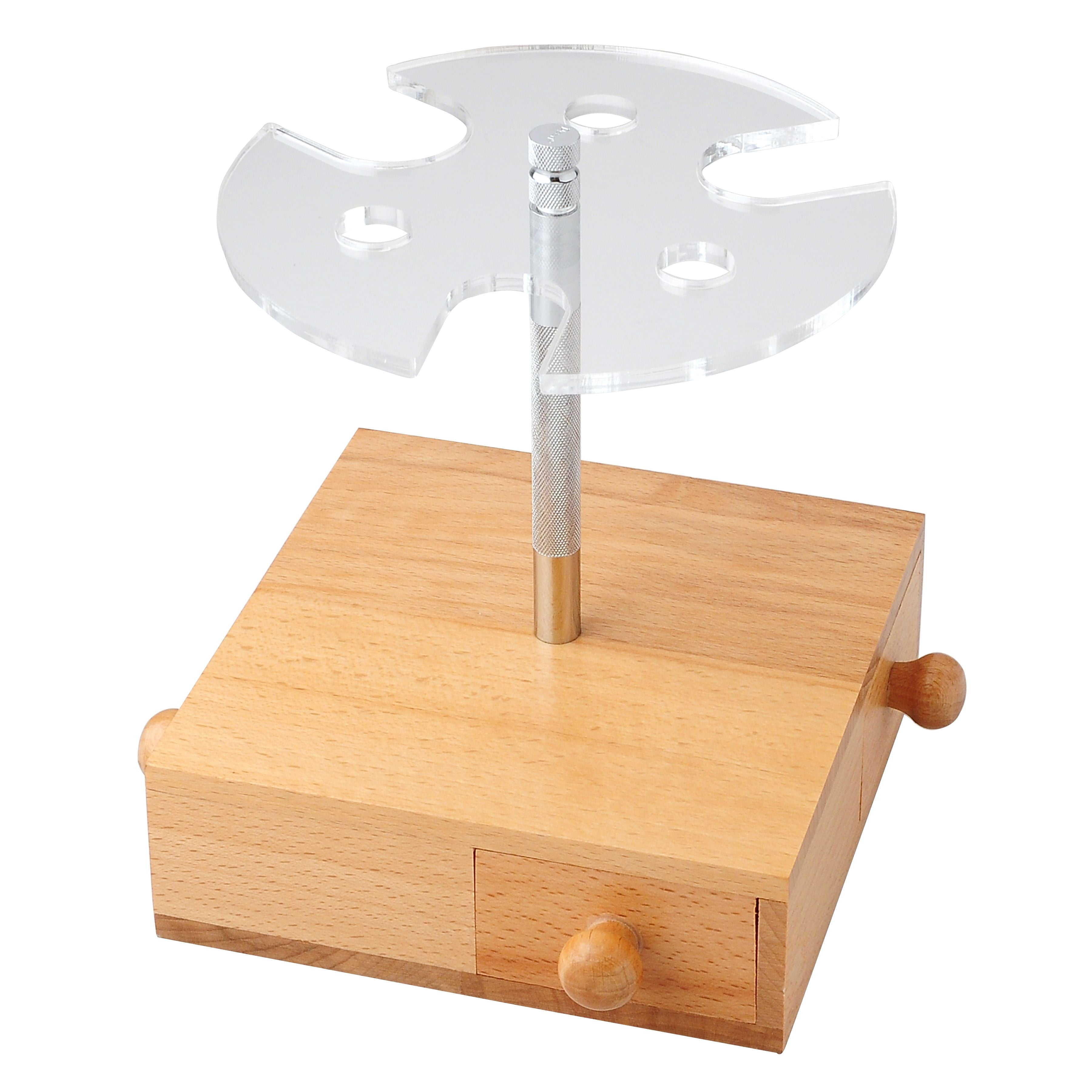 Multi Razor and Brush Stand by Shave Classic Holds 3 Razors, 3