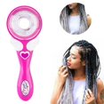 thumbnail image 3 of Trenza de pelo automática para niñas Rojo Verde tamaño grande, 3 of 4