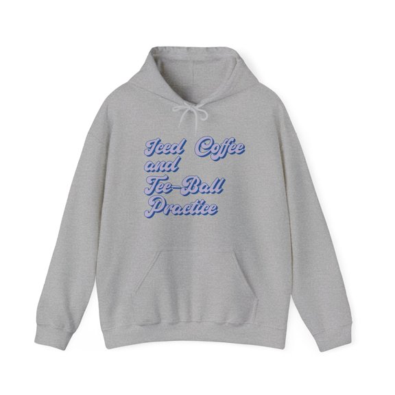 TeeBall Mom Coach T-Ball Hoodie Gifts Hooded Sweatshirt Pullover Shirt