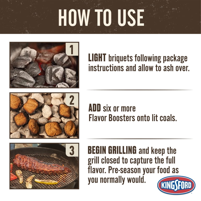 Kingsford Flavor Boosters Garlic Onion Paprika 2 lb for Grilling