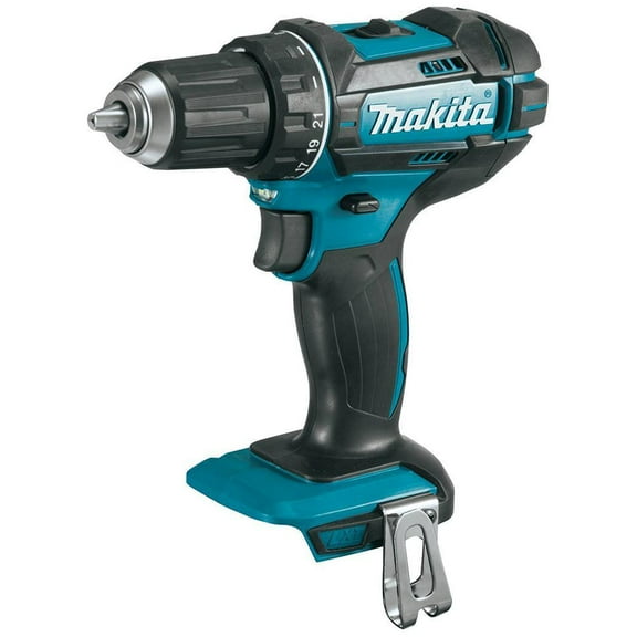 Makita 18V LXT Drill, 1/2 in, 18 V DC, Bare Tool Cordless Drill XFD10Z