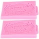 thumbnail image 2 of Molde de gelatina, 2 piezas de molde de letras, molde de silicona para bricolaje, molde para pasteles, valor excepcional, 2 of 14