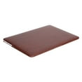 thumbnail image 5 of Mosiso MacBook Air 13 Inch Case, Wood Texture Pattern Design Ultra Slim Lightweight PU Leather Coated Plastic Hard Shell Snap On Protective Cover for MacBook Air 13.3" (A1466 & A1369), Brown, 5 of 7