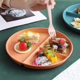 thumbnail image 4 of Cereal Plates 10 Pieces, Unbreakable Wheat Straw Plates, Microwave and Dishwasher Safe Reusable Bowls Set, for Ramen, Soup, Salad and more (9 Inch round), 4 of 6