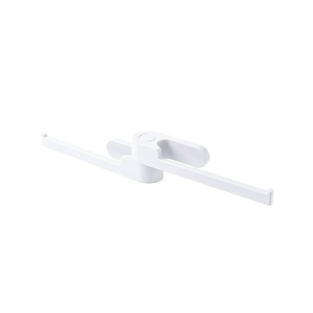 Colgador de almacenamiento Billuyoard autoadhesivo de pared Blanco para toallas y perchas