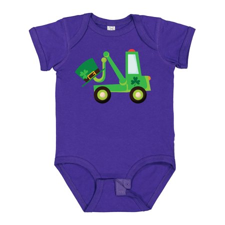 

Inktastic St Patricks Tow Truck Gift Baby Boy Bodysuit