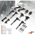 thumbnail image 2 of A-Premium 12Pcs Front Suspension Kit Inner Outer Tie Rod End & Adjusting Sleeve Ball Joint Pitman Arm Idler Arm Compatible with Chevrolet GMC C3500 1993-2000, 2 of 8
