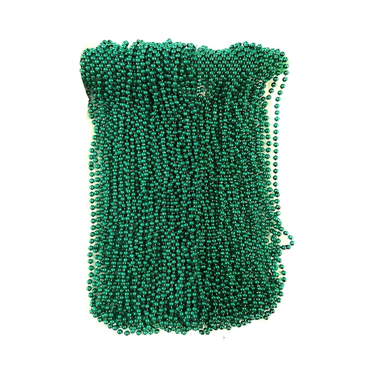 72 Color Choice Mardi Gras Beads Party Favors Necklaces 6 Dozen 7mm 33 inch 