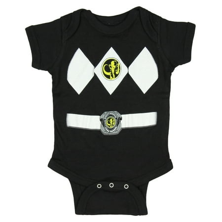 Power Rangers Infant One Piece Costume Uniform Snapsuit Romper