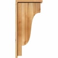 thumbnail image 3 of 6"W x 14"D x 30"H Newport Rough Sawn Corbel w/Backplate, Western Red Cedar, 3 of 9