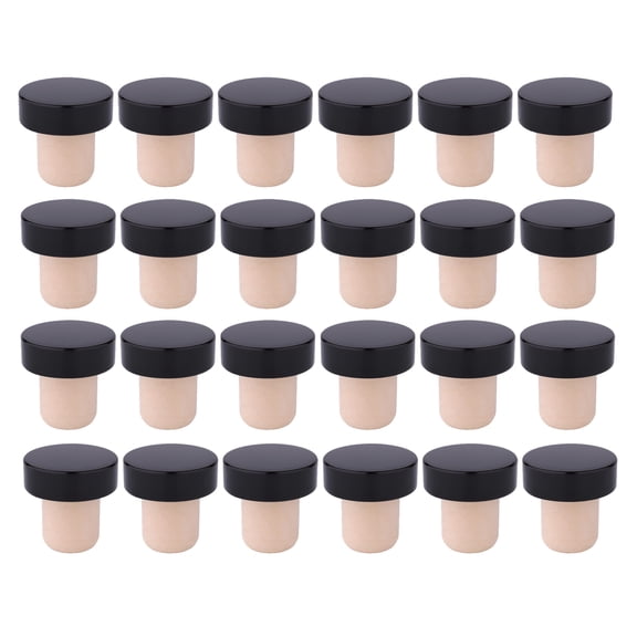 ACDANC Beer Bottle Stopper,24Pc T Shaped Stopper Cork Wine Stopper Bottle Stoppers Reusable Wine Bottle Stopper Sealing Plug Bottle Cap for Wine Bottles,Wine Stopper