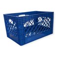 thumbnail image 2 of Juggernaut Storage Lot de 3 Caisses pour Rangement de Bureau et Organisation de Classe, Bleu, 2 of 7