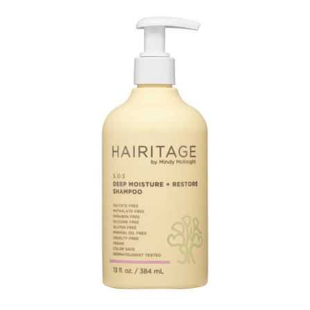 Hairitage SOS Deep Moisture   Restore Shampoo 13 fl. Oz.
