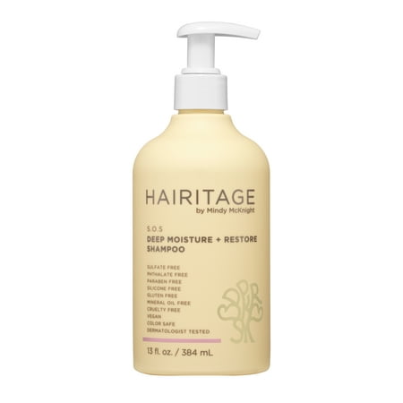 Hairitage SOS Deep Moisture + Restore Shampoo 13 fl. Oz.